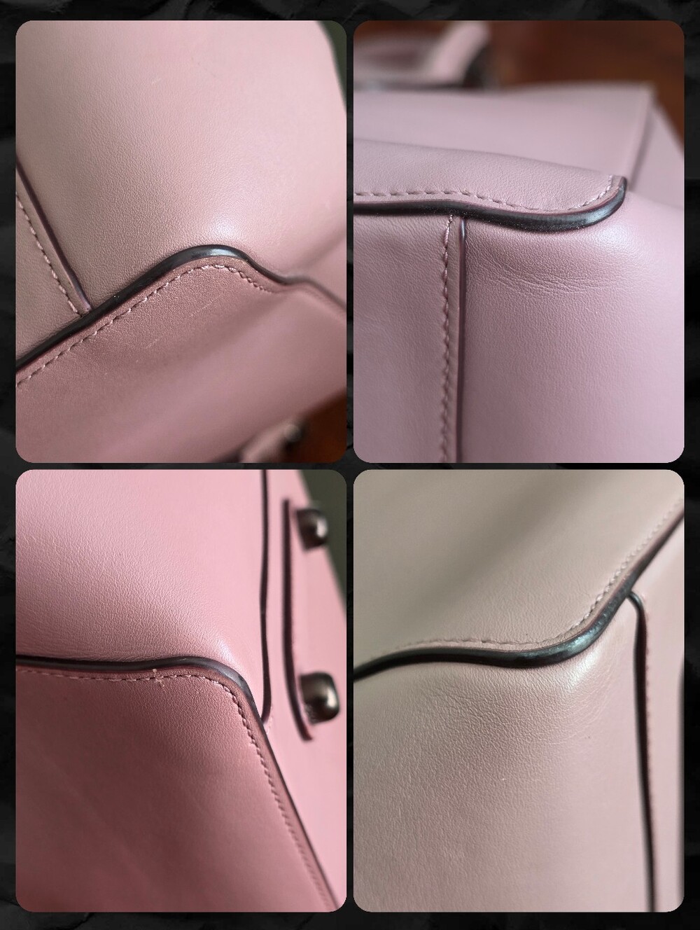 Coach 22821 Cooper Carryall Dusty Rose Glovetanned Leather Satchel Bag 1941 - Picture 13 of 16